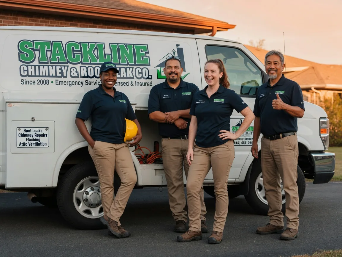 Chimney flashing repair company in Rockvale, TN